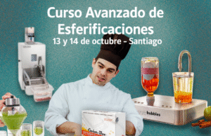 Curso avanzado de Esferificaciones: 13 y 14 de Octubre 2025 cocina moderna
